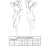 Resilque Reggiseno + Perizoma Nero L/Xl - Passion - immagine 4
