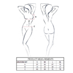 Anuvera Reggiseno + Perizoma Bianco L/Xl - Passion - immagine 4