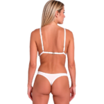 Anuvera Reggiseno + Perizoma Bianco L/Xl - Passion - immagine 3