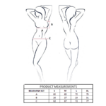 Belissana Reggiseno + Perizoma Nero S/M - Passion - immagine 4
