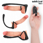 Anello Vibrante Per Il Pene Con Telecomando P-Spot - Addicted Toys - immagine 2