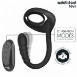 Anello Vibrante Per Il Pene Con Telecomando P-Spot - Addicted Toys - immagine 5