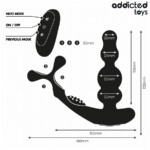 Massaggiatore Prostatico Rotante Con Telecomando - Addicted Toys - immagine 7