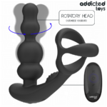 Massaggiatore Prostatico Rotante Con Telecomando - Addicted Toys - immagine 3