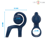 Anello Fallico Tyson Con Palla Vibrante ? 3,2 Cm - Intense - immagine 6
