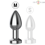 Plug Anale Vibrante In Metallo Con Luci Led E Telecomando - Taglia M - Intense - immagine 7