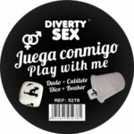 Dadi Bianchi Duri Con Posizioni E Cubo - Diablo Picante