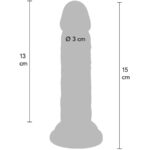 Pene Realistico Deluxe 15 Cm - Get Real - immagine 4