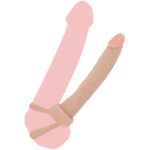 Penetratore Anale In Silicone Double Trouble 16 Cm - Get Real - immagine 2