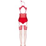 Limpid Snowflakes Lc 90604 Body + Medias + Diadema Navide?A S/M - Livco Corsetti Fashion - immagine 4