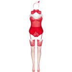 Limpid Snowflakes Lc 90604 Body + Medias + Diadema Navide?A S/M - Livco Corsetti Fashion - immagine 3
