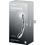 Dildo A Doppia Estremit? In Acciaio Inox Cosmic Crest 2 - Satisfyer - immagine 5