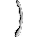 Dildo A Doppia Estremit? In Acciaio Inox Cosmic Crest 2 - Satisfyer