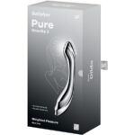 Dildo A Doppia Estremit? In Acciaio Inox Pure Gravity 2 - Satisfyer - immagine 5