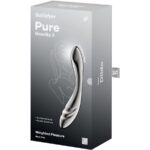 Dildo A Doppia Estremit? In Acciaio Inox Pure Gravity 3 - Satisfyer - immagine 5