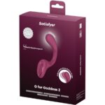 G Per Dea 2 Vibratore Coniglio Bottiglia Bordeaux - Satisfyer - immagine 6