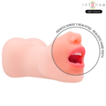 Masturbatore Riley A Doppia Bocca E Vagina - Intense Deep Touch - immagine 7