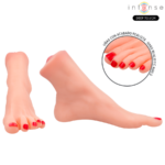Masturbatore A Forma Di Piede In Due Pezzi Gabbie - Intense Deep Touch - immagine 7