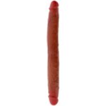 Dildo In Silicone A Doppia Estremit? Caramello 35 Cm - Get Real