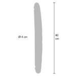 Dildo In Silicone A Doppia Estremit? Caramello 40 Cm - Get Real - immagine 3