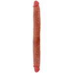 Dildo In Silicone A Doppia Estremit? Caramello 46 Cm - Get Real