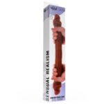 Dildo In Silicone A Doppia Estremit? Caramello 46 Cm - Get Real - immagine 4