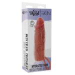 Hydrated Skin Guaina Per Pene In Silicone Caramello 16 Cm - Get Real - immagine 5