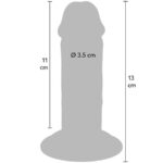 Dong Deluxe In Tpe A Doppia Densit? 13 Cm - Get Real - immagine 4