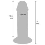 Dong Deluxe In Tpe A Doppia Densit? 15 Cm - Get Real - immagine 4