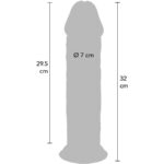 Dong Deluxe In Tpe A Doppia Densit? 32 Cm - Get Real - immagine 4