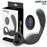 Anello Per Il Pene Prostatico Doppio Con Telecomando - Addicted Toys