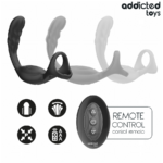 Anello Per Il Pene Prostatico Doppio Con Telecomando - Addicted Toys - immagine 5