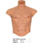 Maglietta Alter Ego In Silicone Con Torso Maschile E Addominali In Carne - Desiderio Nascosto - immagine 5