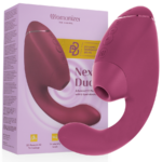 Duo Next Stimolatore Doppio Clitorideo E Punto G Rosa Scuro - Womanizer
