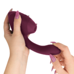 Duo Next Stimolatore Doppio Clitorideo E Punto G Rosa Scuro - Womanizer - immagine 4