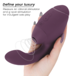 Duo Next Stimolatore Doppio Clitorideo E Punto G Viola Scuro - Womanizer - immagine 3