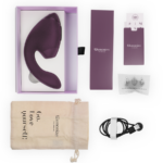 Duo Next Stimolatore Doppio Clitorideo E Punto G Viola Scuro - Womanizer - immagine 6