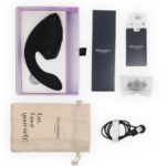 Duo Next Stimolatore Doppio Clitorideo E Punto G Nero - Womanizer - immagine 6