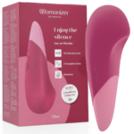 Vibe Lay-On Vibratore Silenzioso Rosa Scuro - Womanizer