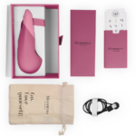 Vibe Lay-On Vibratore Silenzioso Rosa Scuro - Womanizer - immagine 6