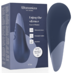 Vibe Lay-On Vibratore Silenzioso Blu Scuro - Womanizer