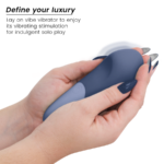 Vibe Lay-On Vibratore Silenzioso Blu Scuro - Womanizer - immagine 3