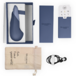 Vibe Lay-On Vibratore Silenzioso Blu Scuro - Womanizer - immagine 6