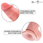Piccolo Spencer Dildo In Silicone 19 Cm -?- 4,5 Cm - Mr Intense - immagine 7