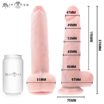 Dildo Neeson 27 Cm -?- 5.6 Cm - Mr Intense - immagine 6