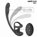 Plug Anale Con Vibrazione E Oscillazione A 360? E Stimolatore Dei Testicoli - Addicted Toys - immagine 7