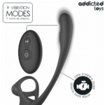Plug Anale Con Vibrazione E Oscillazione A 360? E Stimolatore Dei Testicoli - Addicted Toys - immagine 9