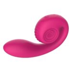 Vibratore Rosa Gizi Lite Doppio Punto G E Clitorideo - Snail Vibe - immagine 2