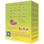 Vibratore Rosa Gizi Lite Doppio Punto G E Clitorideo - Snail Vibe - immagine 5
