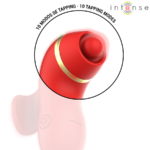 Stimolatore Patty Con 4 Testine, Aspirazione, Colpimento, Solletico E Lecca - Intense - immagine 6